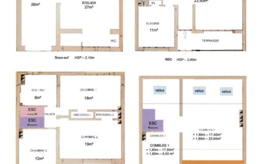 Charmante maison familiale avec jardin dans un secteur calme