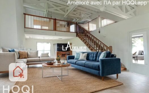 Propriété de charme, plain-pied, espace et intimité